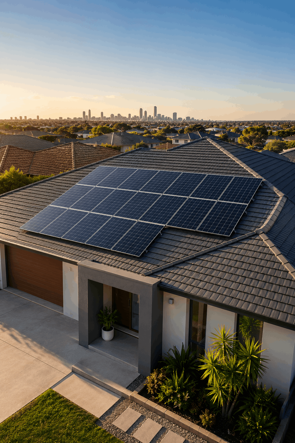 6.6kW solar system